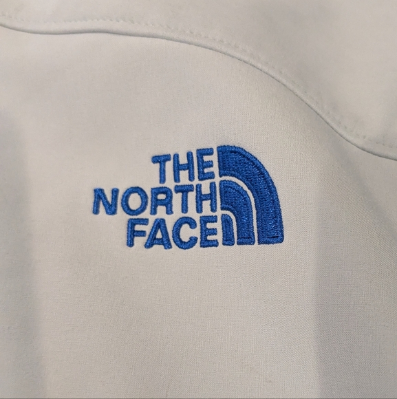 The North Face Gray Hooded Jacket with Blue Accents Extra-large XL - Picture 11 of 16